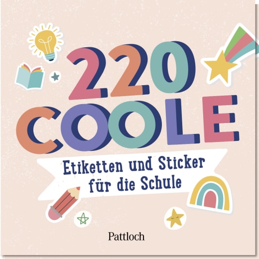 220 coole Etiketten und Sticker für die Schule - Papeterie - 30 Seiten