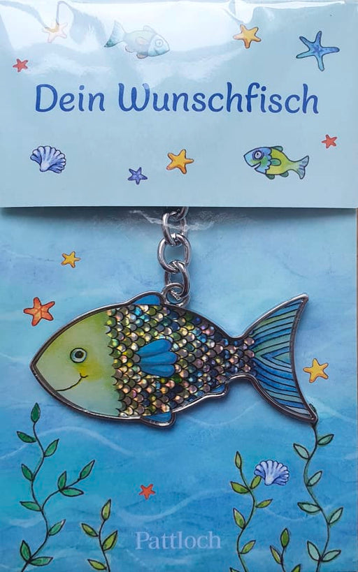 VE10 Schlüsselanhänger Wunschfisch - Geschenkartikel
