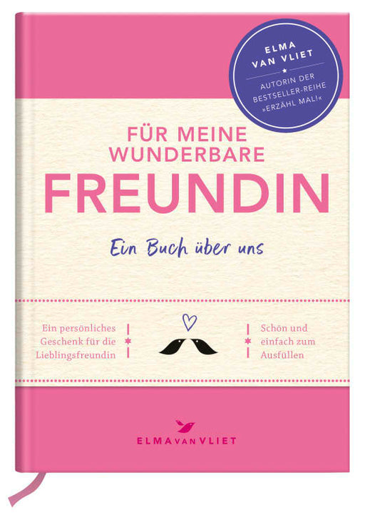 Für meine wunderbare Freundin - Eintragbuch NB - 80 Seiten