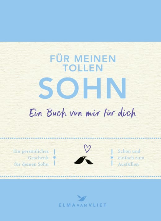 Für meinen tollen Sohn - Eintragbuch NB - 80 Seiten