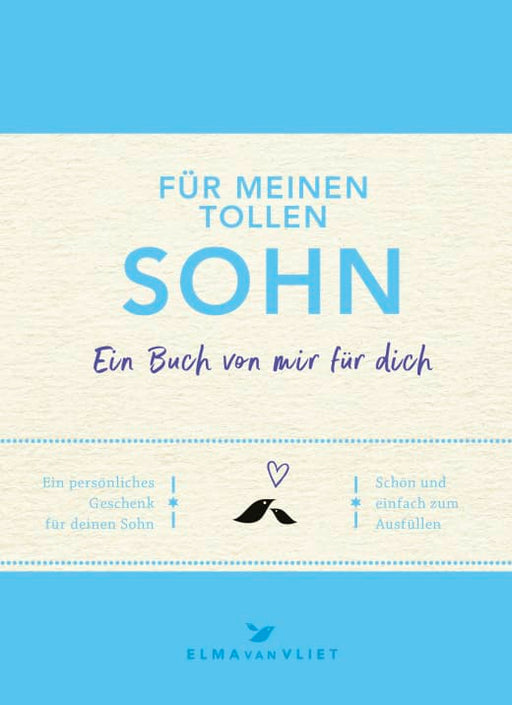 Für meinen tollen Sohn - Eintragbuch NB - 80 Seiten