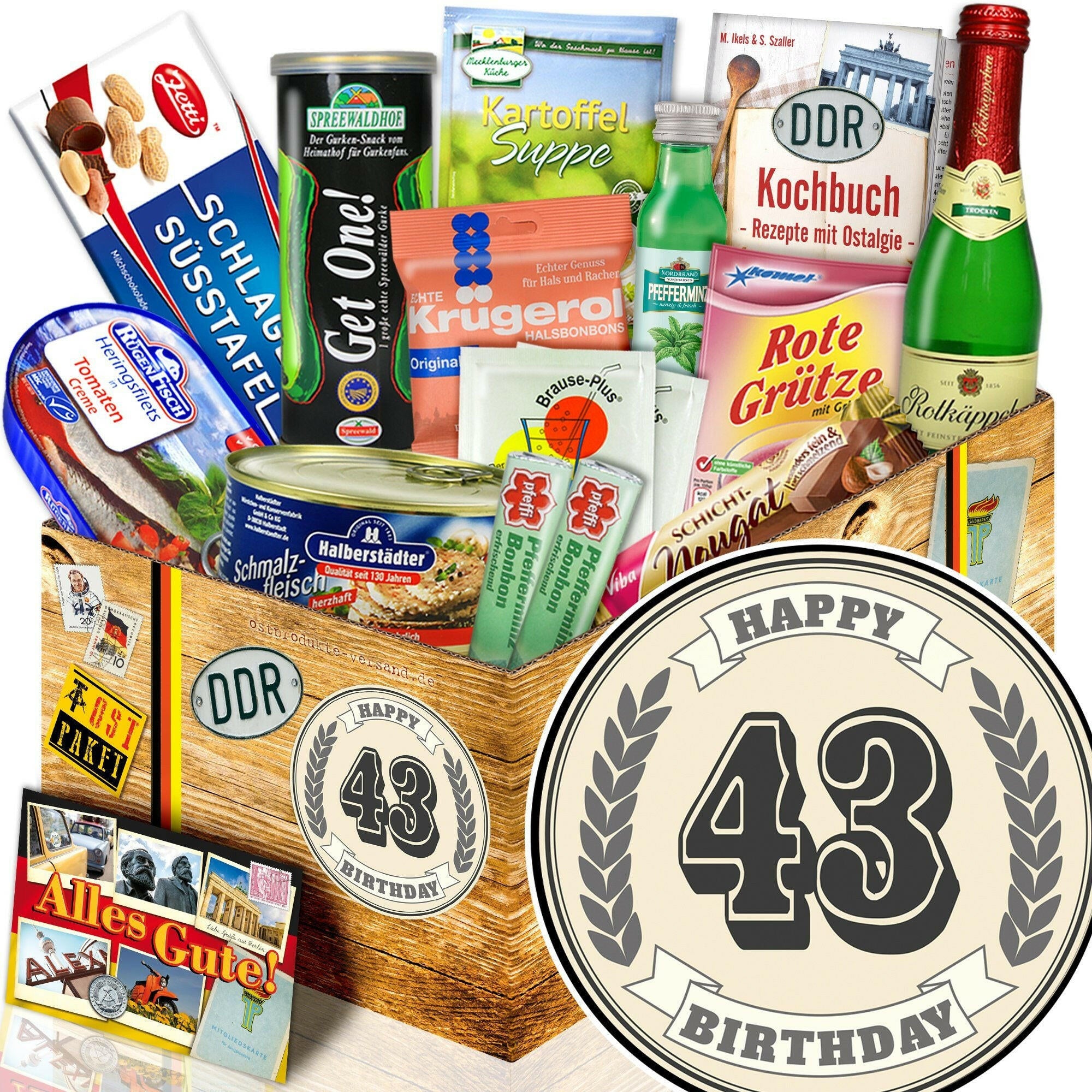 43 Zahl - Spezialitäten Set M - Ossiladen I Ostprodukte Versand