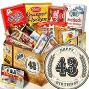 43 Zahl - Süßigkeiten Set DDR L - Ossiladen I Ostprodukte Versand