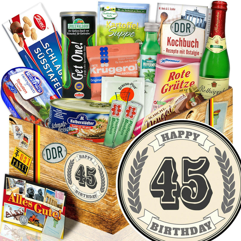 45 Zahl - Spezialitäten Set M - Ossiladen I Ostprodukte Versand