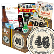 46 Zahl - Geschenkset Ostpaket "Männer Box" - Ossiladen I Ostprodukte Versand