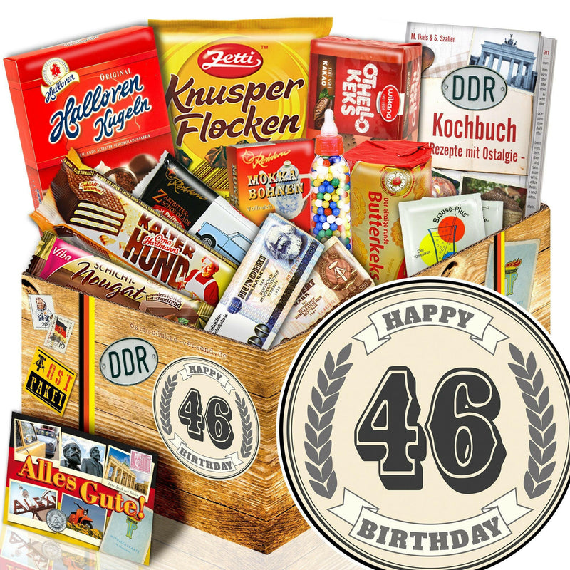 46 Zahl - Süßigkeiten Set DDR L - Ossiladen I Ostprodukte Versand