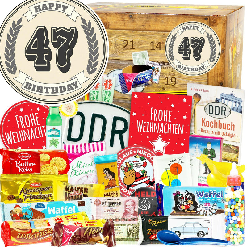 47 Zahl - DDR Adventskalender - Ossiladen I Ostprodukte Versand