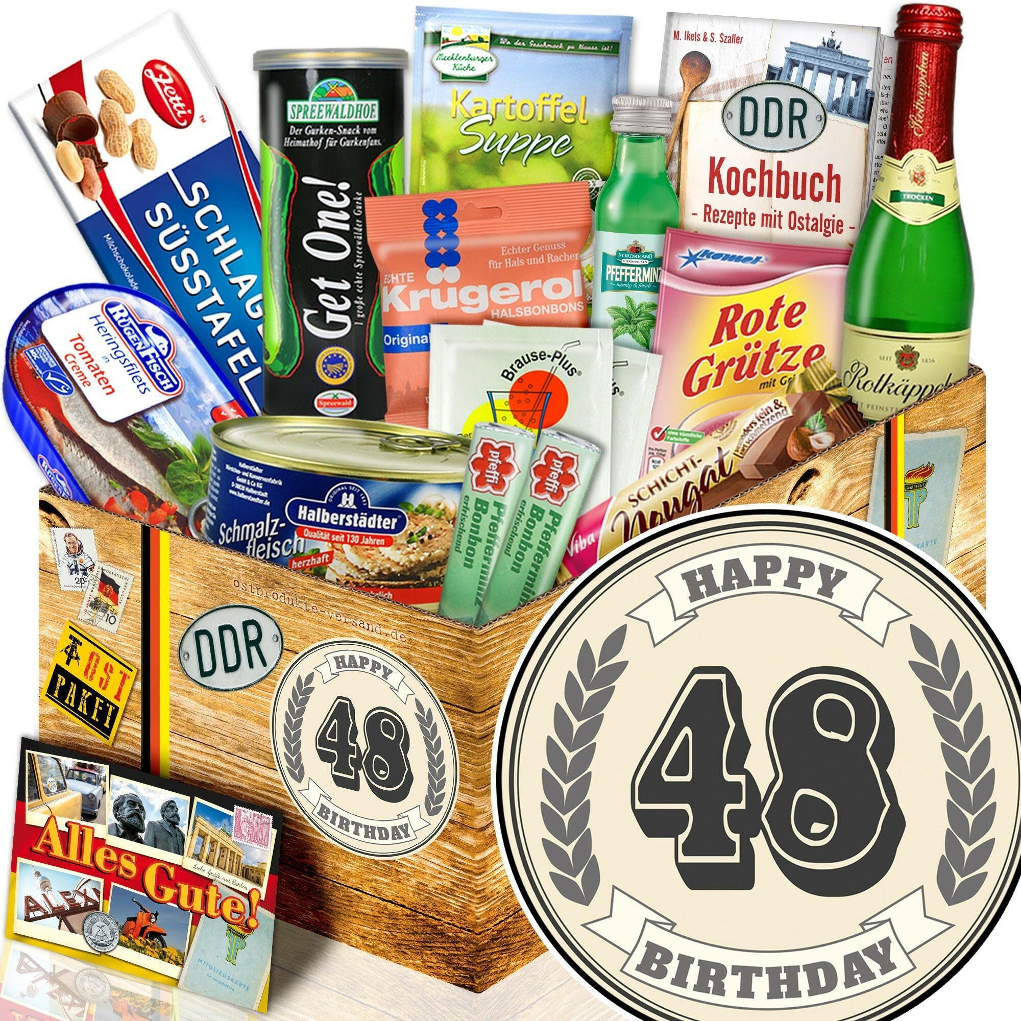 48 Zahl - Spezialitäten Set M - Ossiladen I Ostprodukte Versand