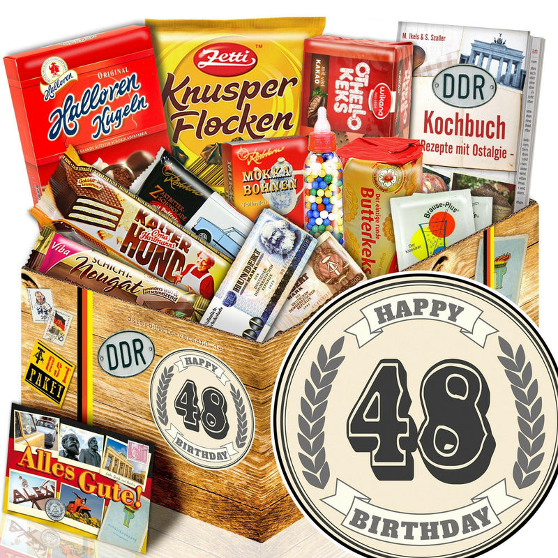 48 Zahl - Süßigkeiten Set DDR L - Ossiladen I Ostprodukte Versand