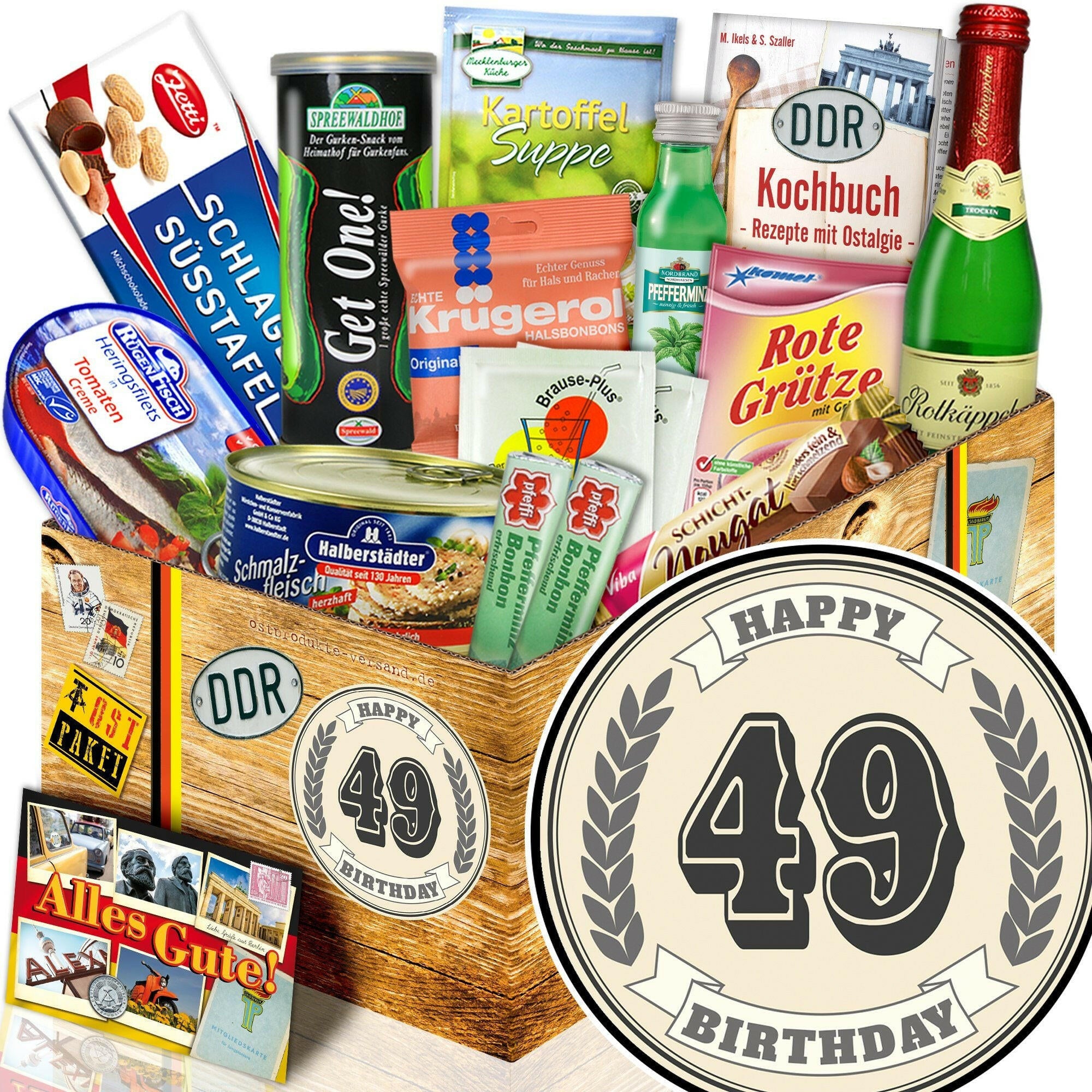 49 Zahl - Spezialitäten Set M - Ossiladen I Ostprodukte Versand