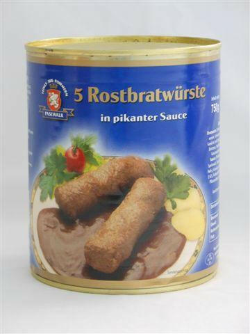 5 Rostbratwürste (Pasewalk)