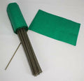 50 Stück Original Papierfähnchen - Grün