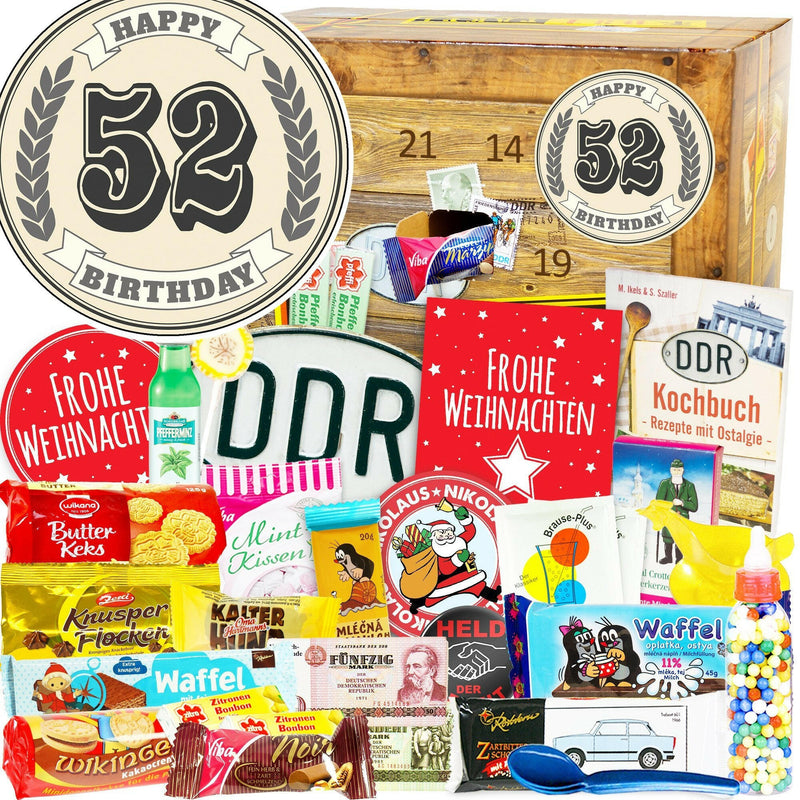 52 Zahl - DDR Adventskalender - Ossiladen I Ostprodukte Versand