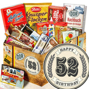 52 Zahl - Süßigkeiten Set DDR L - Ossiladen I Ostprodukte Versand
