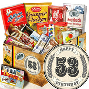 53 Zahl - Süßigkeiten Set DDR L - Ossiladen I Ostprodukte Versand
