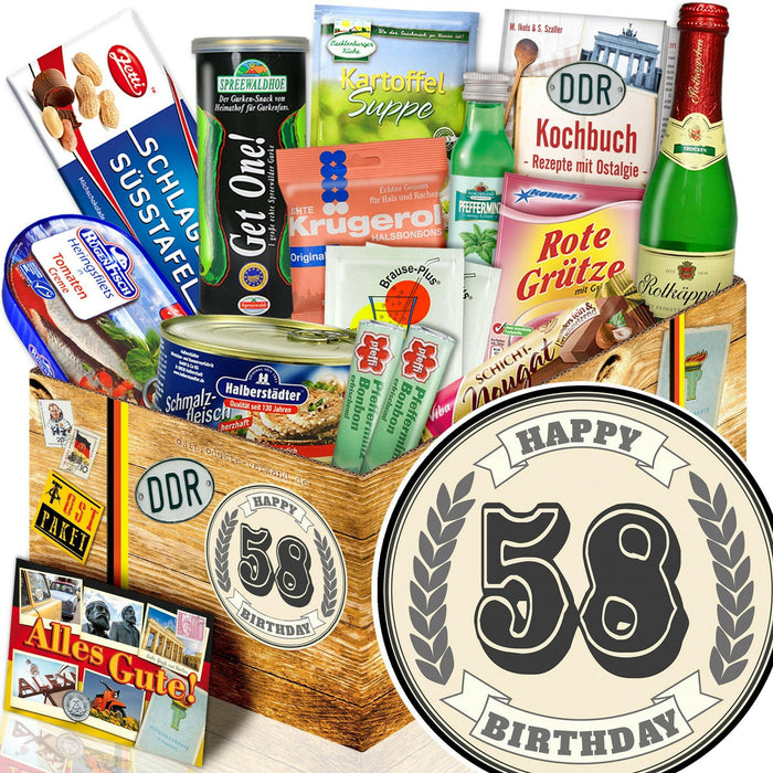 58 Zahl - Spezialitäten Set M - Ossiladen I Ostprodukte Versand