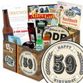 59 Zahl - Geschenkset Ostpaket "Männer Box" - Ossiladen I Ostprodukte Versand