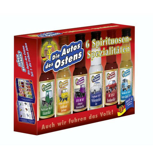 6 Likörspezialitäten - Die Autos des Ostens, 6x0,02l