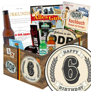 6 Zahl - Geschenkset Ostpaket "Männer Box" - Ossiladen I Ostprodukte Versand