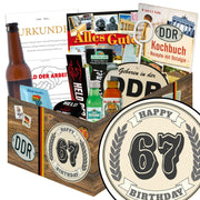 67 Zahl - Geschenkset Ostpaket "Männer Box" - Ossiladen I Ostprodukte Versand