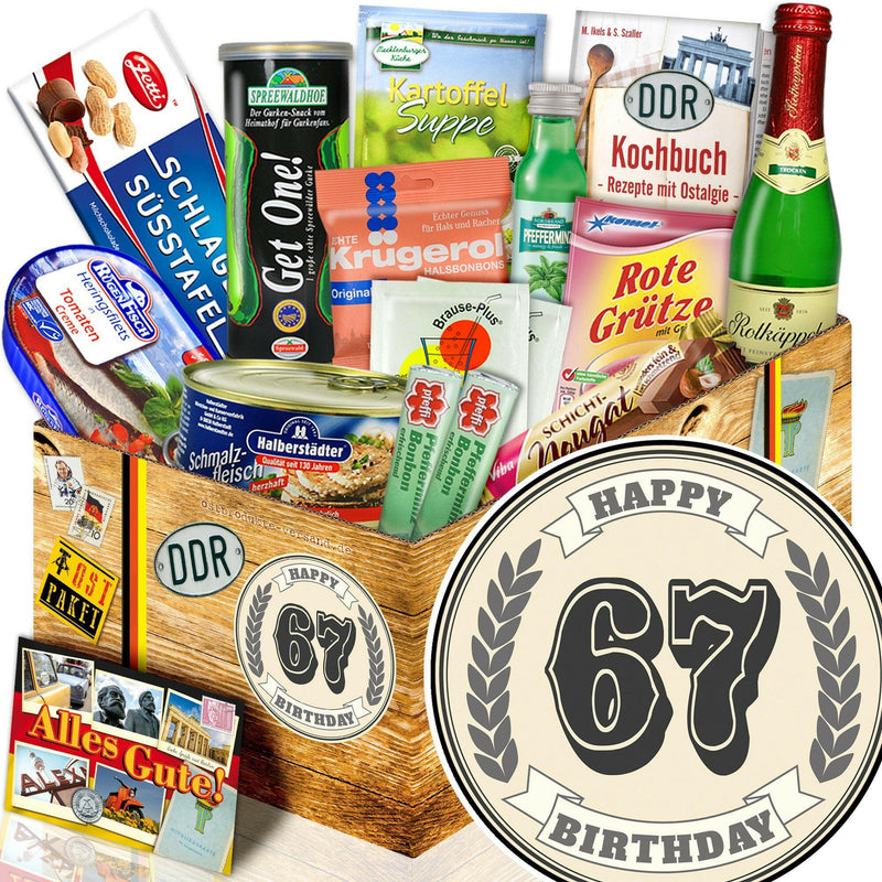 67 Zahl - Spezialitäten Set M - Ossiladen I Ostprodukte Versand