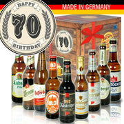 70 Zahl - Geschenkbox "Ostbiere" 9er Set - Ossiladen I Ostprodukte Versand