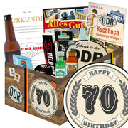 70 Zahl - Geschenkset Ostpaket "Männer Box" - Ossiladen I Ostprodukte Versand