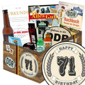 71 Zahl - Geschenkset Ostpaket "Männer Box" - Ossiladen I Ostprodukte Versand