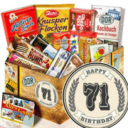 71 Zahl - Süßigkeiten Set DDR L - Ossiladen I Ostprodukte Versand