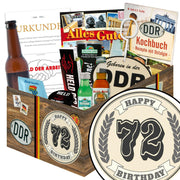 72 Zahl - Geschenkset Ostpaket "Männer Box" - Ossiladen I Ostprodukte Versand