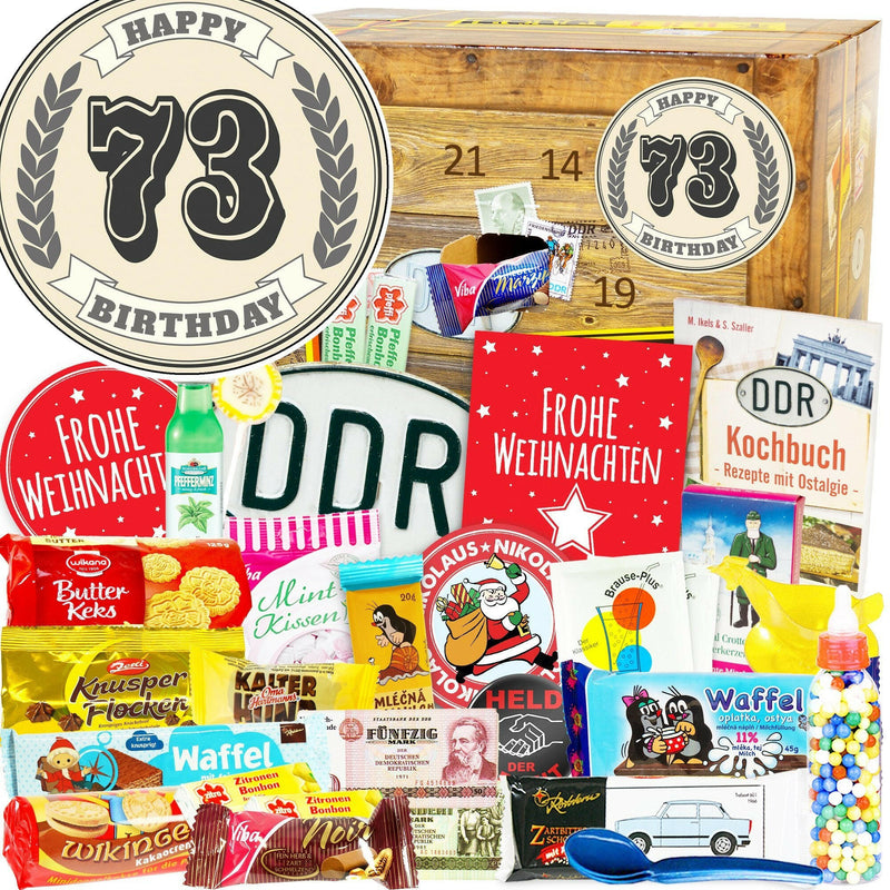 73 Zahl - DDR Adventskalender - Ossiladen I Ostprodukte Versand