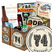 74 Zahl - Geschenkset Ostpaket "Männer Box" - Ossiladen I Ostprodukte Versand
