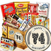 74 Zahl - Süßigkeiten Set DDR L - Ossiladen I Ostprodukte Versand