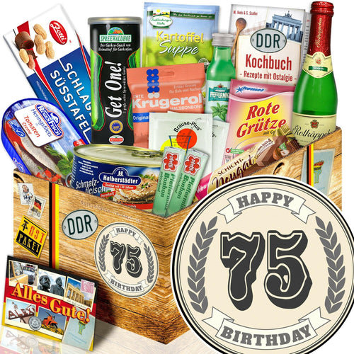 75 Zahl - Spezialitäten Set M - Ossiladen I Ostprodukte Versand