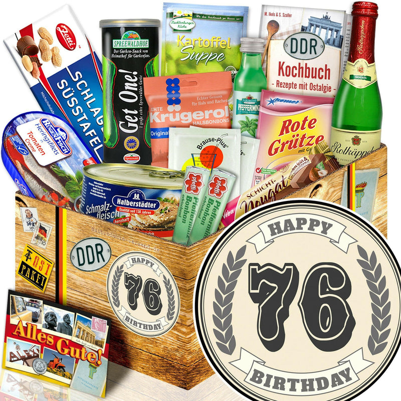 76 Zahl - Spezialitäten Set M - Ossiladen I Ostprodukte Versand