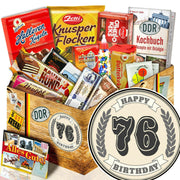 76 Zahl - Süßigkeiten Set DDR L - Ossiladen I Ostprodukte Versand