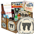 77 Zahl - Geschenkset Ostpaket "Männer Box" - Ossiladen I Ostprodukte Versand