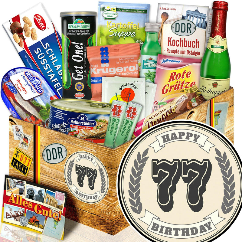 77 Zahl - Spezialitäten Set M - Ossiladen I Ostprodukte Versand