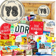 78 Zahl - DDR Adventskalender - Ossiladen I Ostprodukte Versand