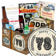 78 Zahl - Geschenkset Ostpaket "Männer Box" - Ossiladen I Ostprodukte Versand