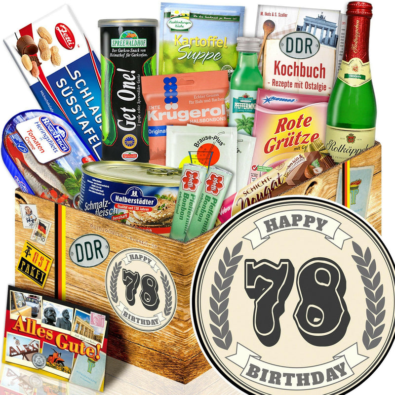 78 Zahl - Spezialitäten Set M - Ossiladen I Ostprodukte Versand