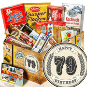 79 Zahl - Süßigkeiten Set DDR L - Ossiladen I Ostprodukte Versand
