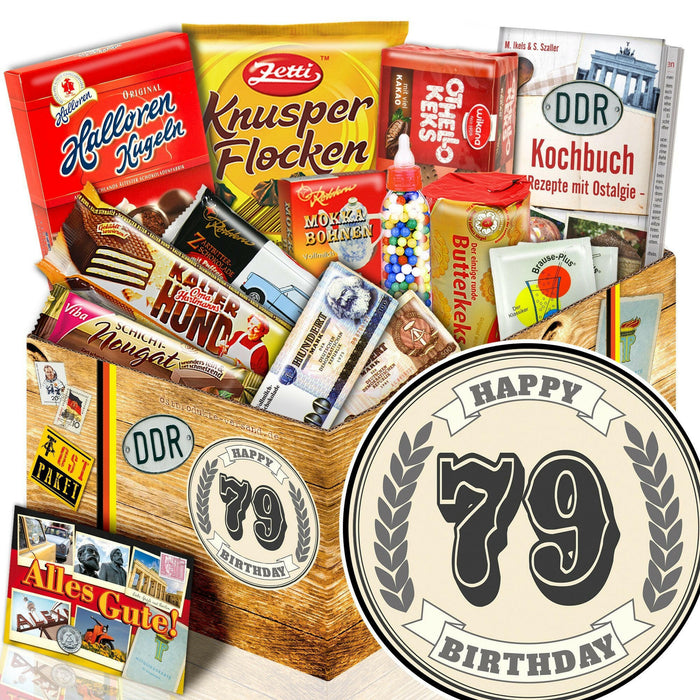79 Zahl - Süßigkeiten Set DDR L - Ossiladen I Ostprodukte Versand