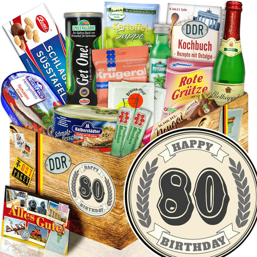 80 Zahl - Spezialitäten Set M - Ossiladen I Ostprodukte Versand