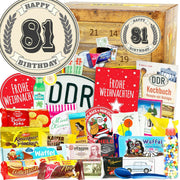 81 Zahl - DDR Adventskalender - Ossiladen I Ostprodukte Versand