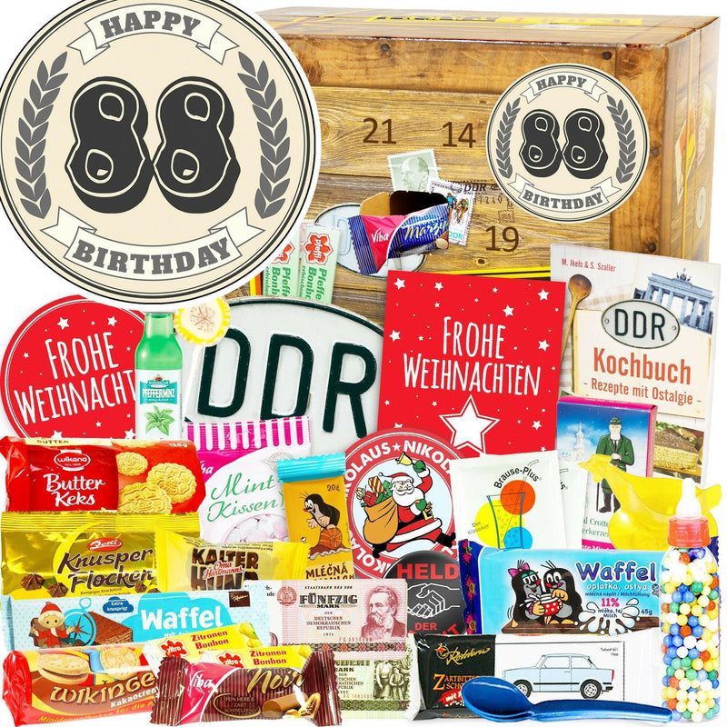 88 Zahl - DDR Adventskalender - Ossiladen I Ostprodukte Versand