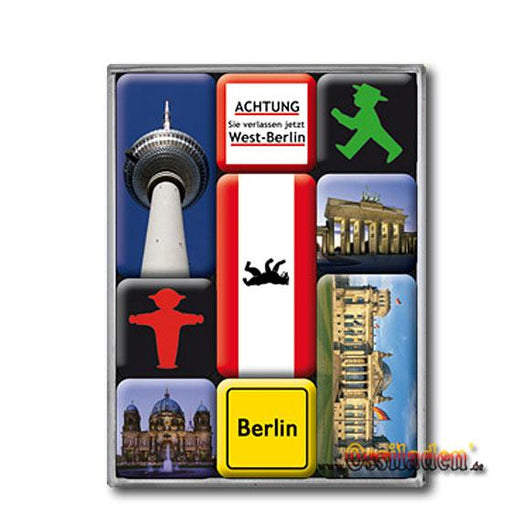 9-teiliges Magnet-Set Berlin