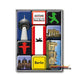 9-teiliges Magnet-Set Berlin