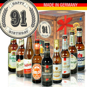 91 Zahl - Geschenkbox "Ostbiere" 9er Set - Ossiladen I Ostprodukte Versand