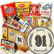 91 Zahl - Süßigkeiten Set DDR L - Ossiladen I Ostprodukte Versand